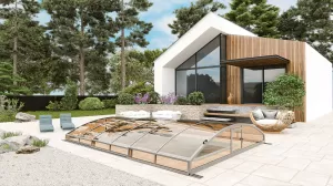 Павильон для бассейна Павильоны для бассейна AVRORA размер 10.6М*4М*0.75М Канальный поликарбонат с доставкой по Москве и России