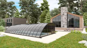 Павильон для бассейна Павильоны для бассейна AVANGARD размер 8.48М*4М*1.93М Монолитный поликарбонат с доставкой по Москве и России