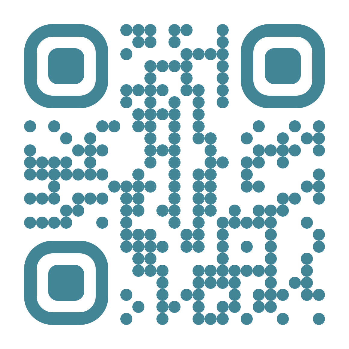qr код на страницу Контакты
